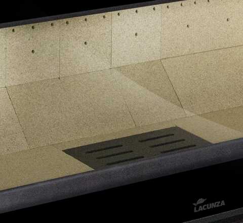 Insats Lacunza Adour 500 med TurbInfläkt 490mm