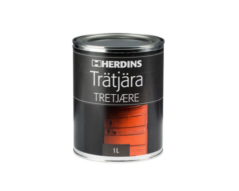 Trätjära Herdins Brunsvart