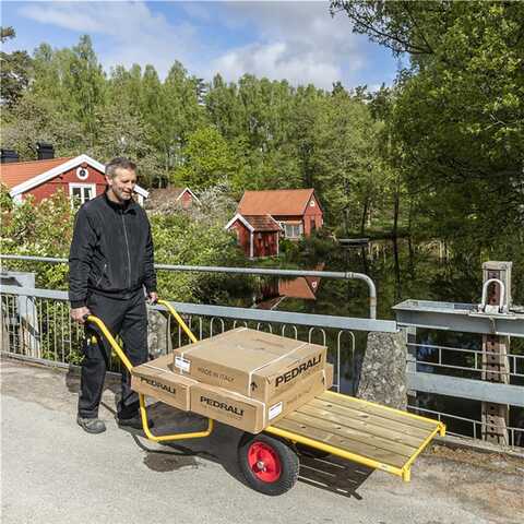 Perrongkärra Kongamek Gul