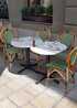 Bordsskiva Stable Table White Marble Ø70cm