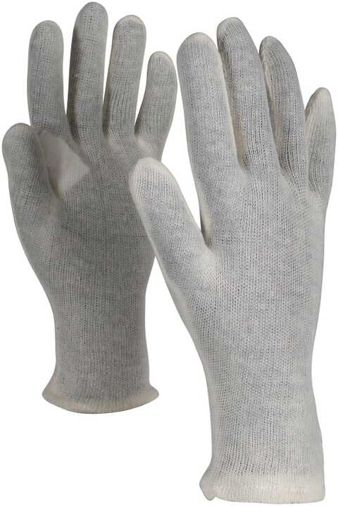 Stickad Handske OX-ON Basic 13000 Grå S8