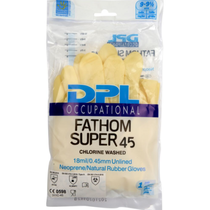 Skyddshandske DPL Fathom Super 45 Gul 9